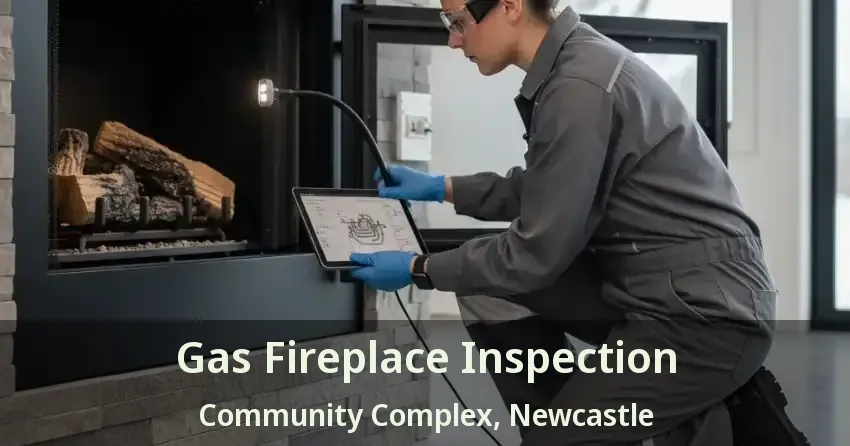 Gas Fireplace Inspection Community Complex, Newcastle - ON