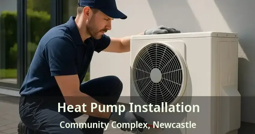 Heat Pump Installation Community Complex, Newcastle - ON