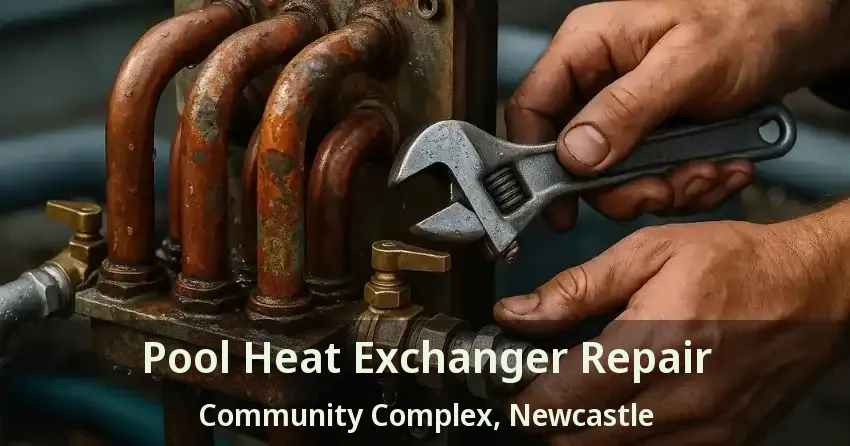 Pool Heat Exchanger Repair Community Complex, Newcastle - ON