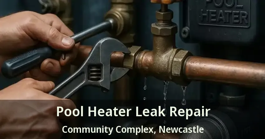 Pool Heater Leak Repair Community Complex, Newcastle - ON